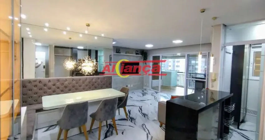 Apartamento à venda, Condomínio Parque Ventura, 83 m² - Jardim Flor da Montanha, Guarulhos/SP