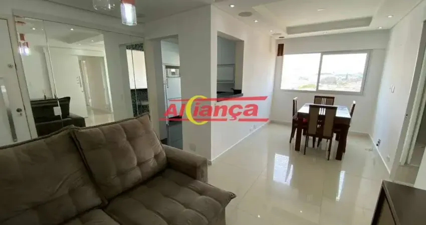 Apartamento com 3 quartos, 76m², $ 430.000 - vila augusta / guarulhos