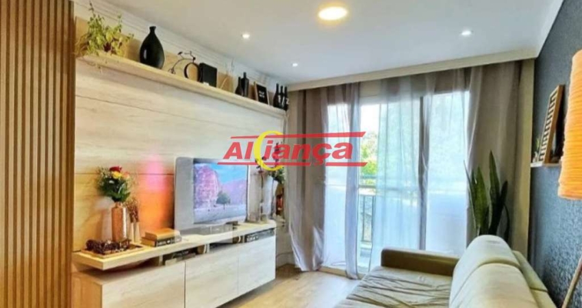 APARTAMENTO A VENDA COM 3 QUARTOS, 83M² - JARDIM FLOR DA MONTANHA - GUARULHOS/SP.