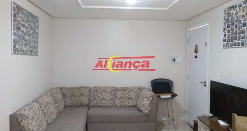 Apartamento com 2 dormitórios à venda, 44 m² - Vila Alzira - Guarulhos/SP