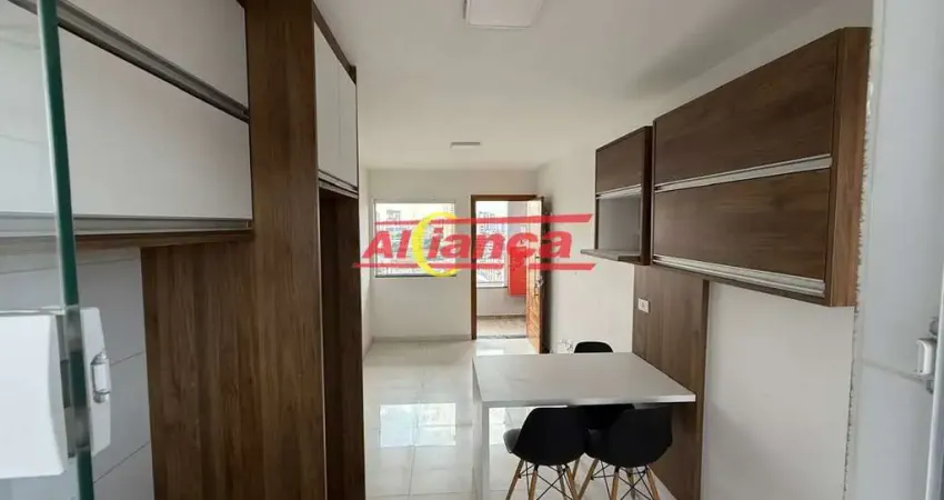 Apartamento com 2 dormitórios, sala, cozinha planejada, 1 banheiro, lavanderia com sacada fechada e