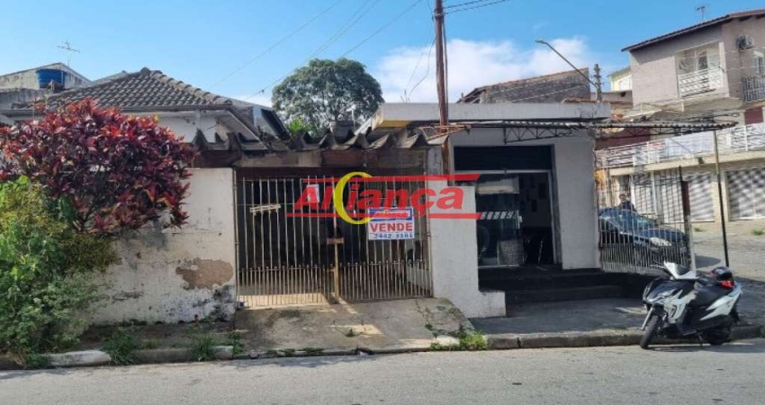 CASA RESIDENCIAL/COMERCIAL/LOTE/TERRENO A VENDA, 252M², POR R$ 550.000,00 - JARDIM PAPAI -GUARULHOS/