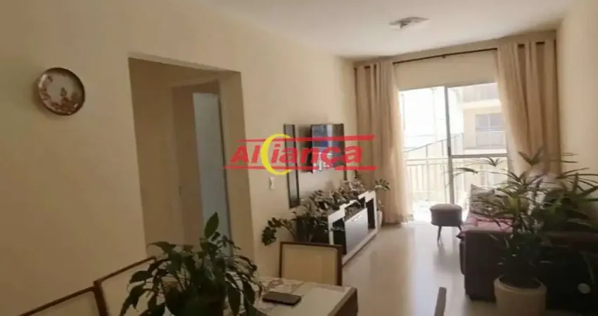 Apartamento à venda com 66m², 2 quartos e 1 vaga - Próximo ao Shopping Maia