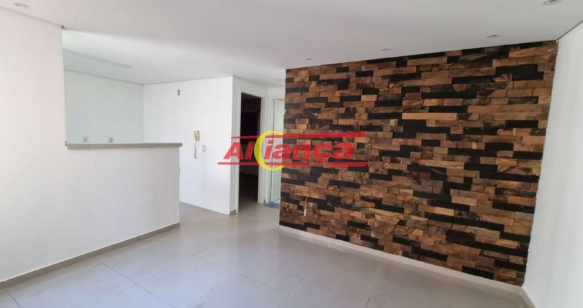 APARTAMENTO REFORMADO 2 QUARTOS, SALA E COZINHA AMPLOS, SOL DA TARDE, VAGA, ÁGUA CHATA, GUARULHOS