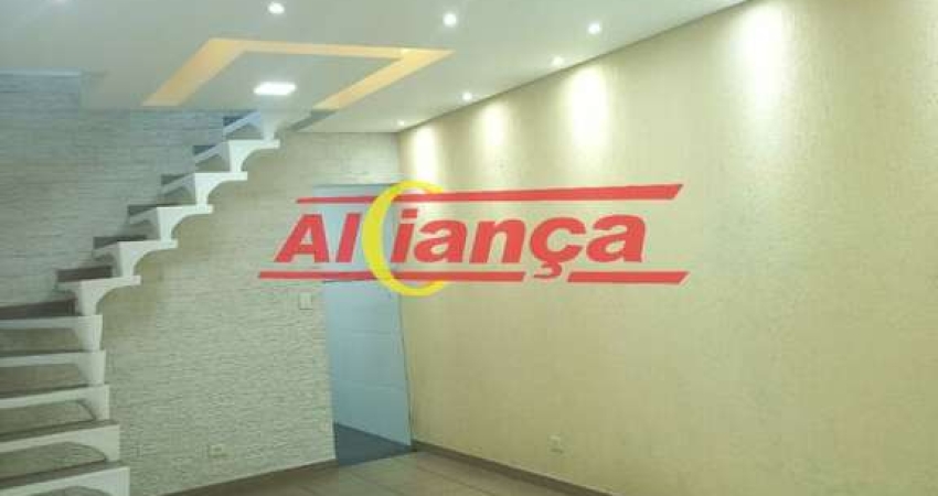 SOBRADO 3 QUARTOS (1 SUÍTE), 2 SALAS, 184m², PRÓXIMO TERMINAL SÃO JOAO, JD. BONDANÇA, GUARULHOS