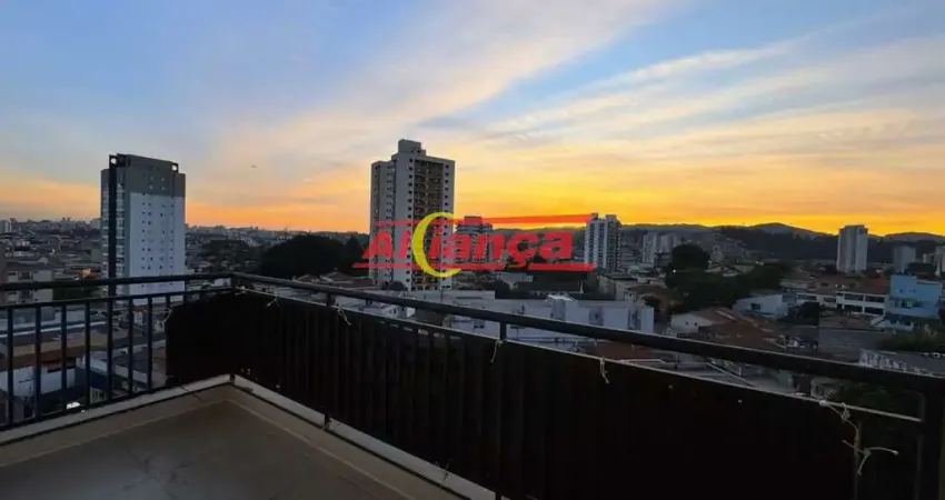 Stúdio moderno á venda com 33m² e mezanino na vila galvão em guarulhos/sp