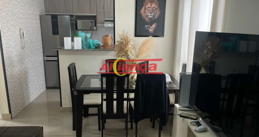 Apartamento com 2 quartos à venda, 45m² - Vila Alzira - Guarulhos/SP