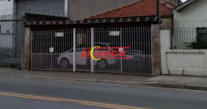 Terreno plano na Vila Galvão com 400 m² - com escritura registrada.