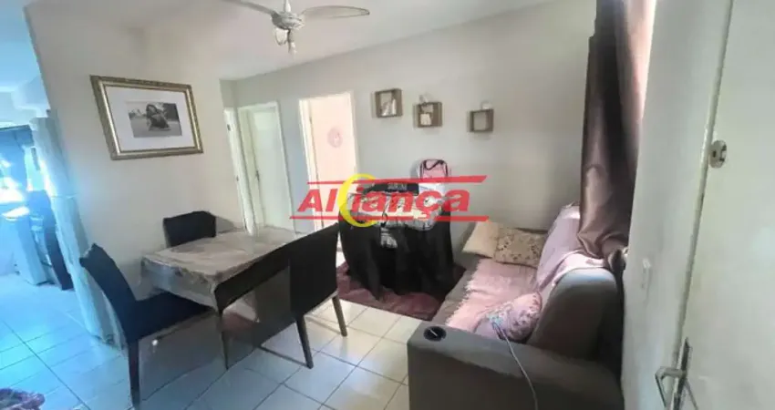 Apartamento com 2 dormitórios à venda, 55m² - vila sadokim - guarulhos/sp