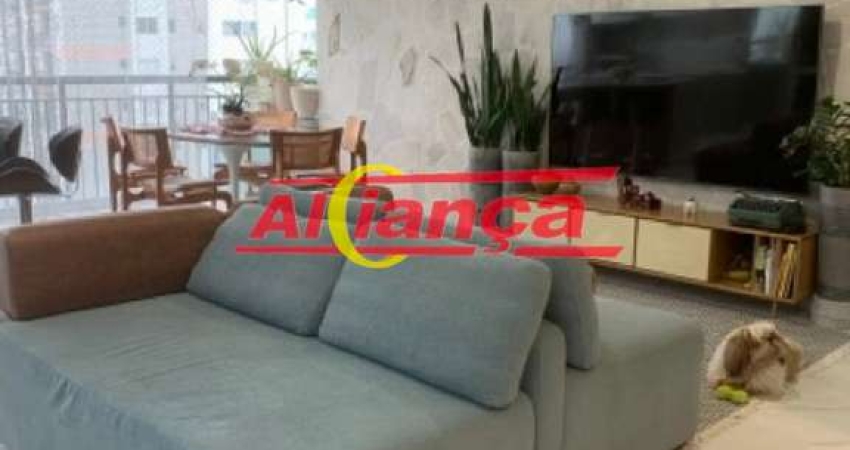 APARTAMENTO COM 3 SUITES À VENDA, 122M² - PORTAL DOS GRAMADOS - GUARULHOS/SP
