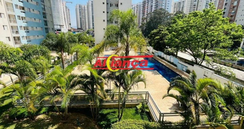 Apartamento Uni Bosque Maia, 48m² ? Jardim Flor da Montanha, Guarulhos/SP