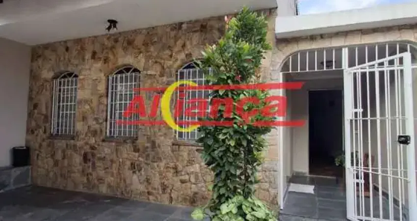 Sobrado à venda 3 quartos, sendo 1 suíte, 2 vagas no jardim santa mena com edícula.