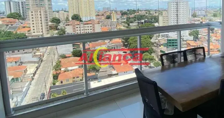 Apartamento na Vila Galvão  - Vista Livre com Varanda Gourmet