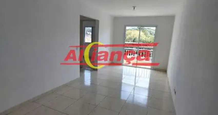 Apartamento c/62m²- torre única, seminovo, 2 quartos, sala c/sacada, 1 vaga, prédio c/ elevador