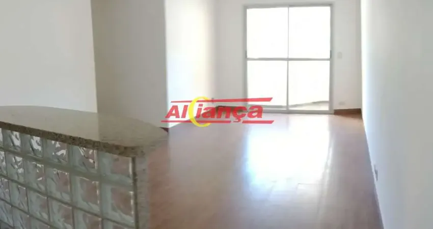 Ap. bosque maia ! 3 quartos/ 1 suite/ sacada / lazer / 2 vagas / 86 m2 589 mil !