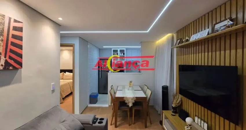 Apartamento semi-mobiliado 2 dormitórios 1 vaga jardim city