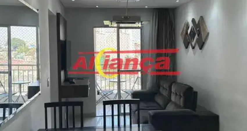 Apartamento com 2 dormitórios à venda, 75,89 m² - centro - guarulhos/sp