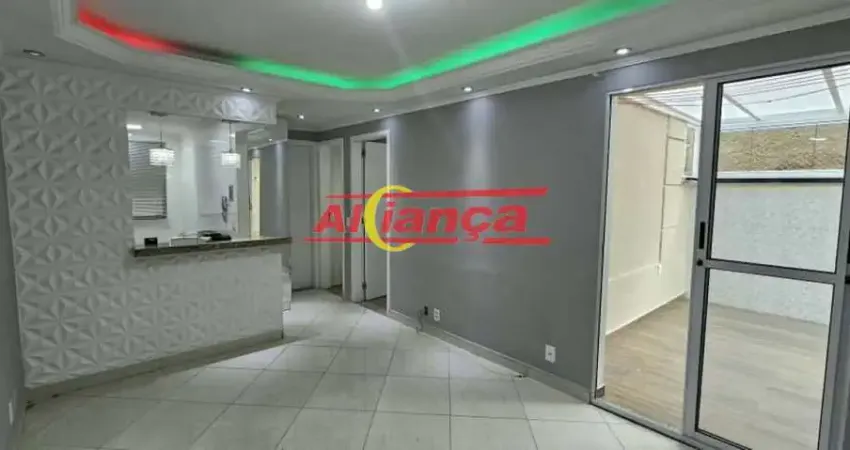 Apartamento com 2 dormitórios à venda, 61m² - jardim angélica - guarulhos/sp