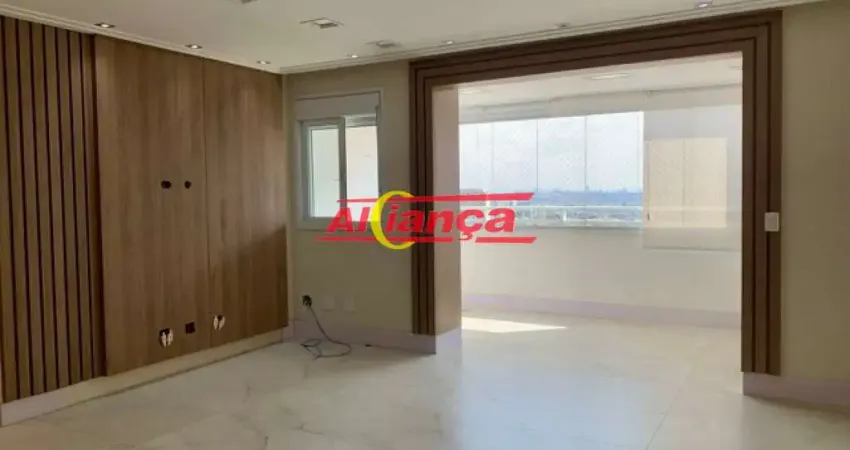 Apartamento com 3 dormitórios à venda, 95m² - vila augusta - guarulhos/sp