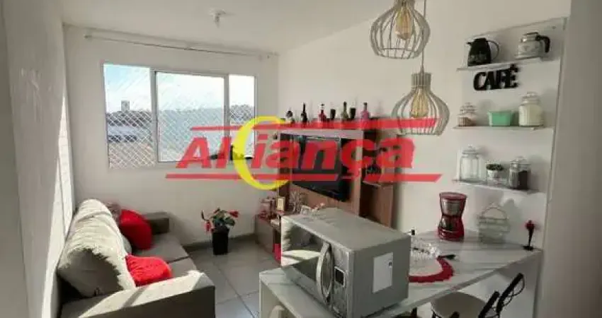 Apartamento à venda 2 dormitórios  44m² vila nova bonsucesso, guarulhos/sp