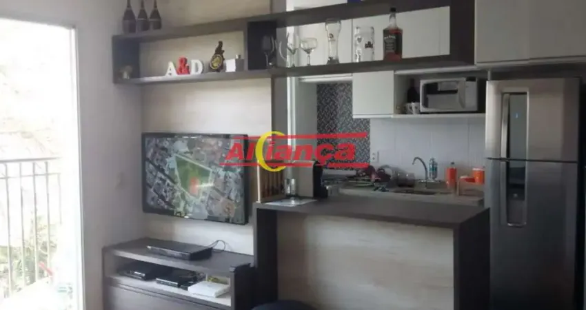 Apartamento 50m² com 2 dormitórios - condomínio fatto passion, guarulhos
