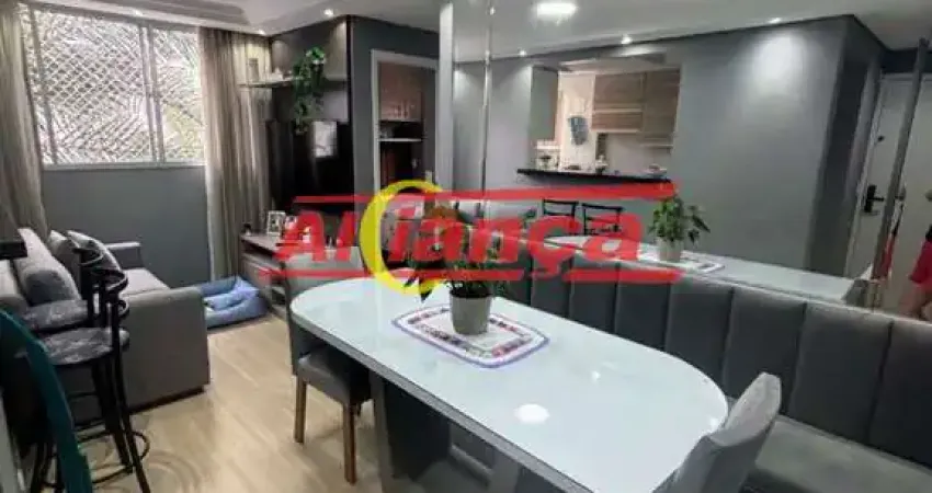 Apartamento à venda no gopouva com 2 dormitórios e vaga livre e coberta