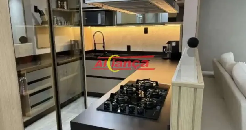 Apartamento no the gate - 81m² - 2 dorms - 2 vagas - sala ampliada