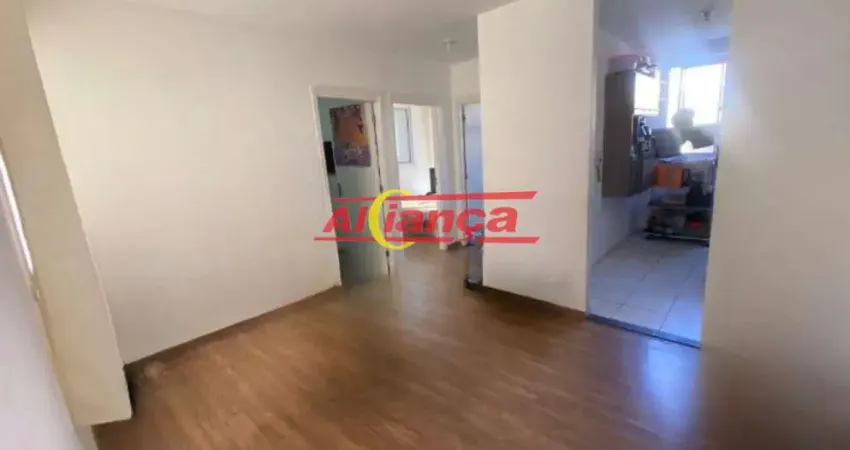 Apartamento com 2 dormitórios à venda, 44 m², parque santos dumont, guarulhos/sp