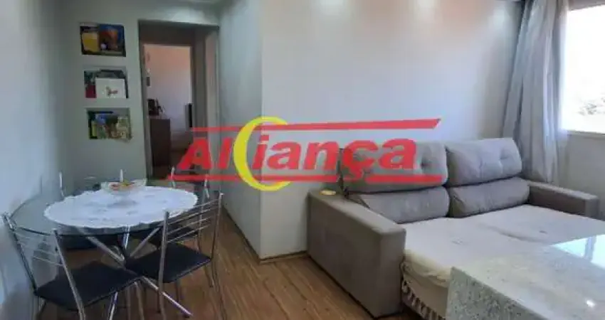 Lindo apartamento à venda 2 quartos -47m² - 1 vaga - jardim adriana - guarulhos - sp