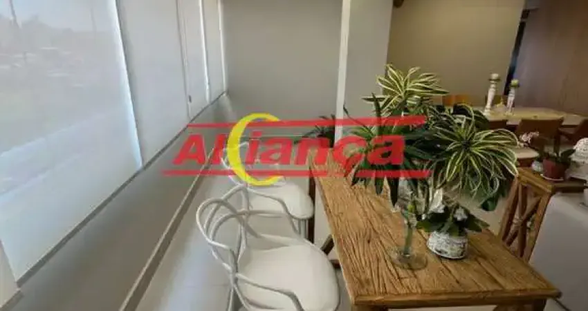 Apartamento com 108m², condomínio supremo, porteira fechada, vila augusta - guarulhos