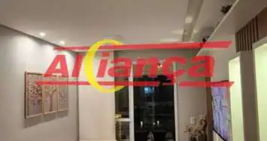 Apartamento com 3 dormitórios à venda, 82m² - jardim flor da montanha - guarulhos/sp