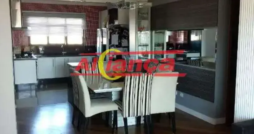 Apartamento 115m², com 3 suítes, vila milton, guarulhos-sp