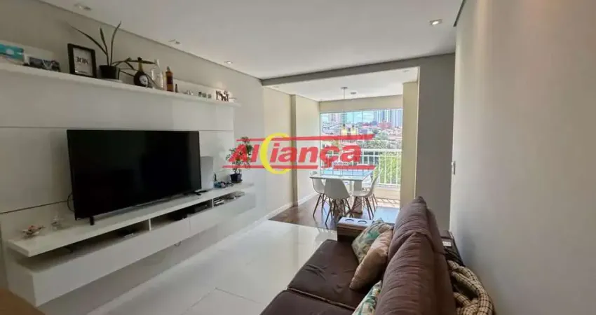 Lindo apartamento à venda  2 quartos - 50m² - 1 vaga - vila augusta - guarulhos - sp
