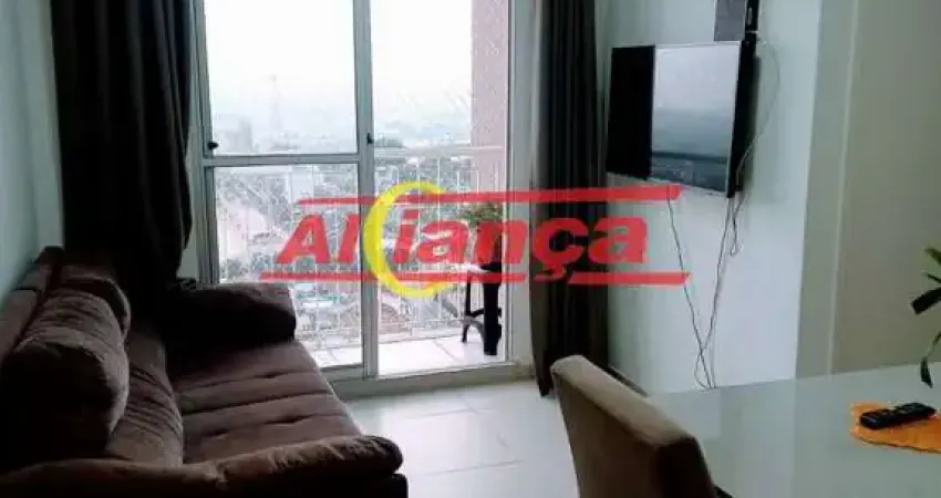 Apartamento com 2 quartos à venda, 52 m² - vila das bandeiras - guarulhos - sp