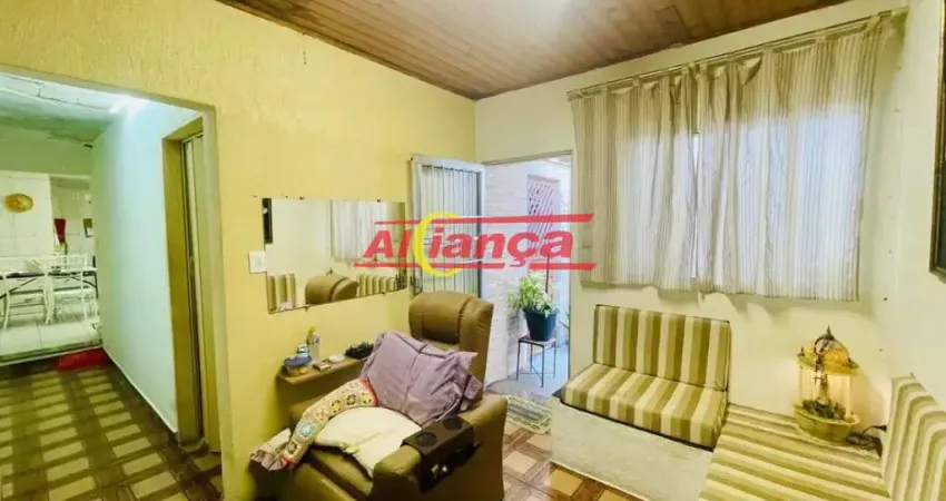 Casa térrea  2 quartos à venda com terraço no jardim paraventi  125m² - 1 vaga em guarullhos - sp