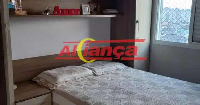 Apartamento com 2 dormitórios, 52 m² - jd. capri - guarulhos - sp.
