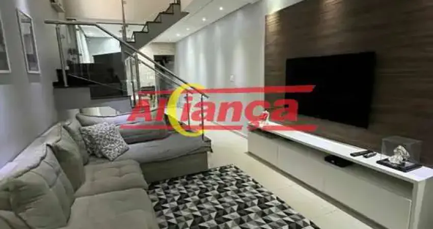 Belíssimo sobrado moderno 3 dorms/1 suite/ sacada/2 vagas  jd. sta clara