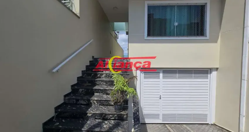 Sobrado 3 domitórios, 6 vagas, 225m² santa mena - guarulhos - sp