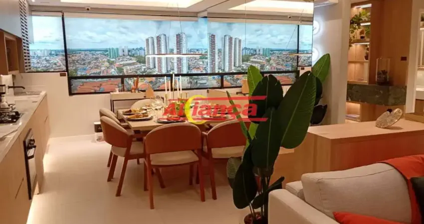 Apartamento in vila augusta a venda, 3 quartos, terraço e vaga - guarulhos.gru/sp.