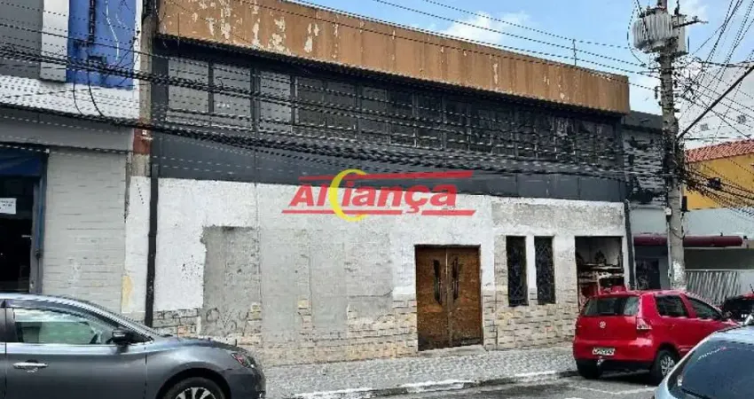 Salão comercial próx. r. dom pedro ii - 620 m²- centro - guarulhos - sp.