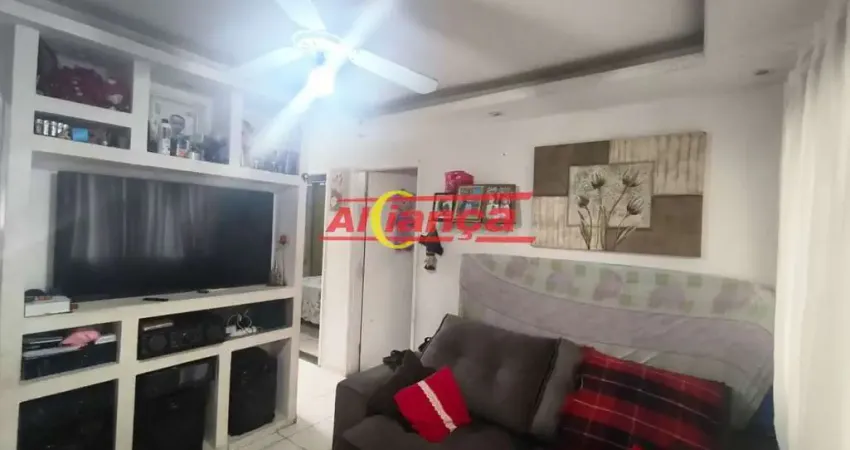 Apartamento térreo 2 quartos, 1 vaga rotativa, vila sadokim (bonsucesso), guarulhos, sp