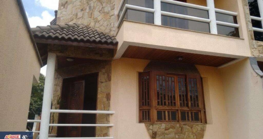 SOBRADO COM 3 QUARTOS, SENDO 3 SUÍTES À VENDA, 150m² - JARDIM SANTA MENA - GUARULHOS/SP.