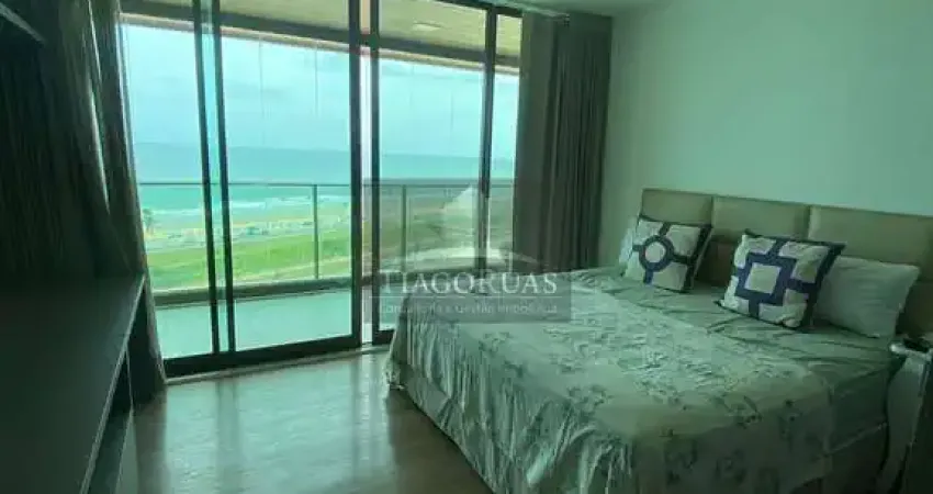 DAZUR Odebrecht, Frente Mar com 4 suítes e 242 m², Varanda Gourmet e 4 vagas de garagem.