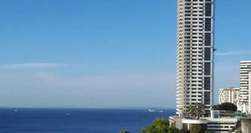 Vitória - 4 suítes com 451,08m² e 5 vagas de garagem e linda vista livre para a Baia de Todos os Santos.