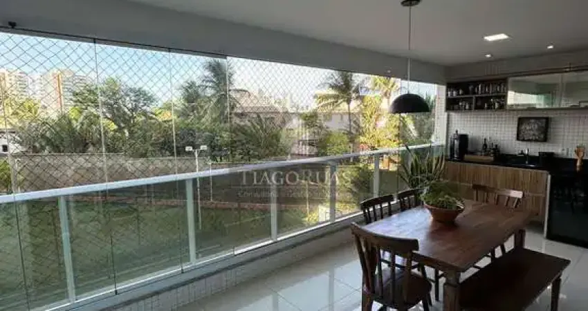 Apartamento de luxo à venda em Pituaçu, Salvador-BA: 4 quartos, 2 suítes, vista para o mar. Condomínio com lazer completo!
