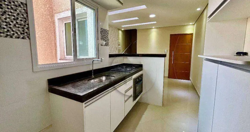 Cobertura com 2 dormitórios, 124 m² - venda por R$ 545.000,00 ou aluguel por R$ 3.060,00/mês - Vila Tibiriçá - Santo André/SP
