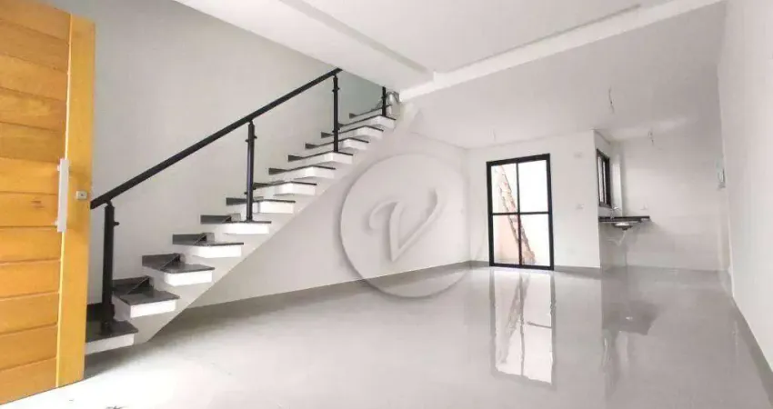 Sobrado com 3 dormitórios à venda, 130 m² por R$ 720.000,00 - Vila Curuçá - Santo André/SP