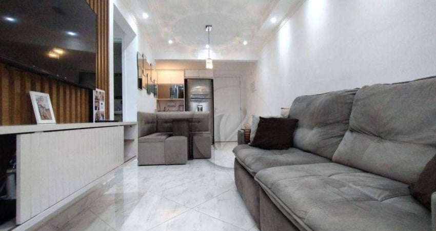 Apartamento com 2 dormitórios à venda, 57 m² por R$ 419.000,00 - Vila Curuçá - Santo André/SP