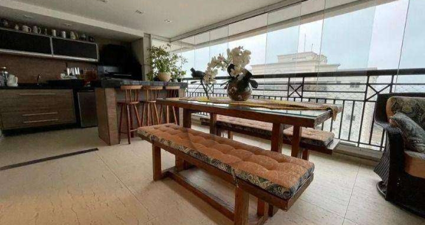 Apartamento com 3 dormitórios à venda, 165 m² por R$ 2.280.000,00 - Jardim - Santo André/SP