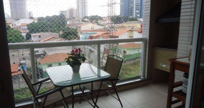 Apartamento com 3 dormitórios à venda, 122 m² por R$ 1.200.000,00 - Jardim - Santo André/SP
